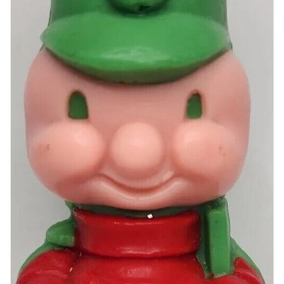 Vintage Holly Brights Toy Soldier Christmas Holiday Candle 5.5" SKU H113 - Picture 2 of 7